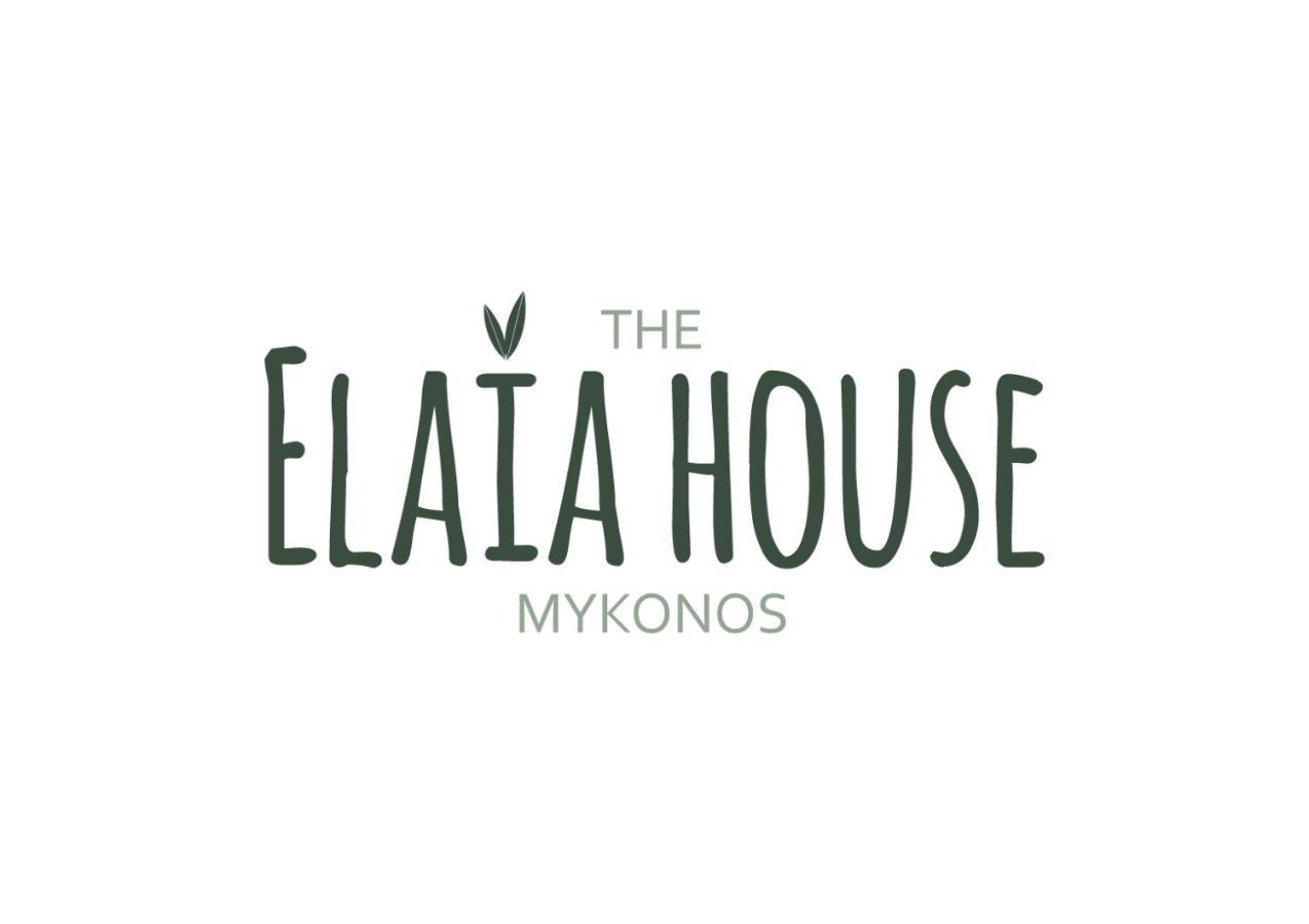 The Elaia House Mykonos Villa Ornos  Luaran gambar