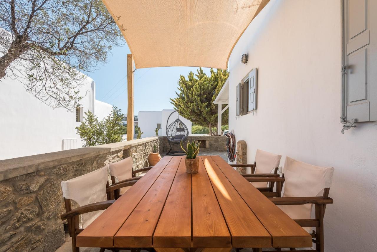 The Elaia House Mykonos Villa Ornos  Luaran gambar
