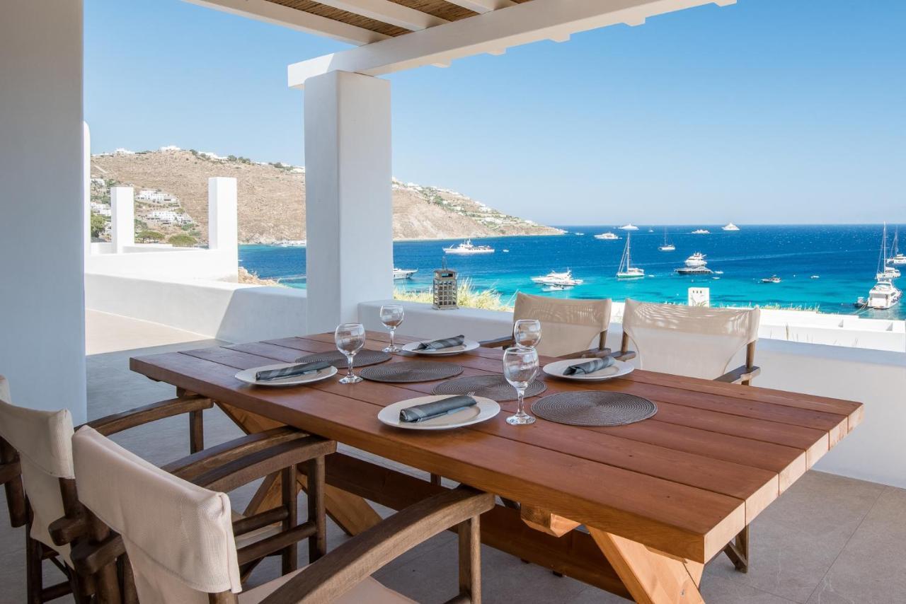 The Elaia House Mykonos Villa Ornos  Luaran gambar